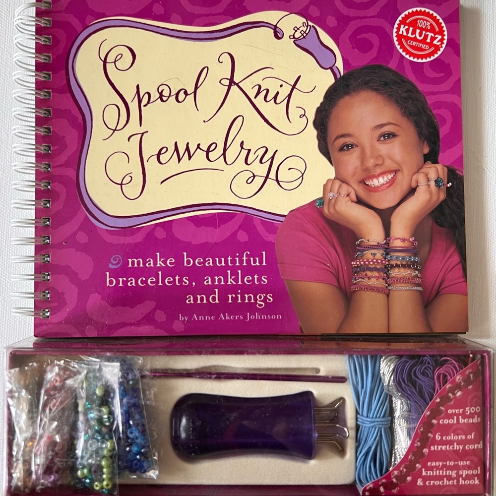 Klutz Spool Knit Jewelry Book
